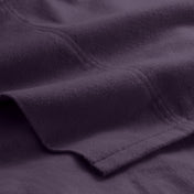 Close-up of the top of a flannel sheet
