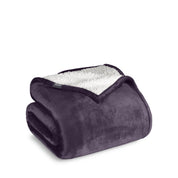 Sherpa blanket folded