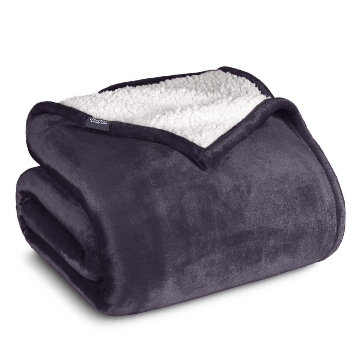 Sherpa blanket folded