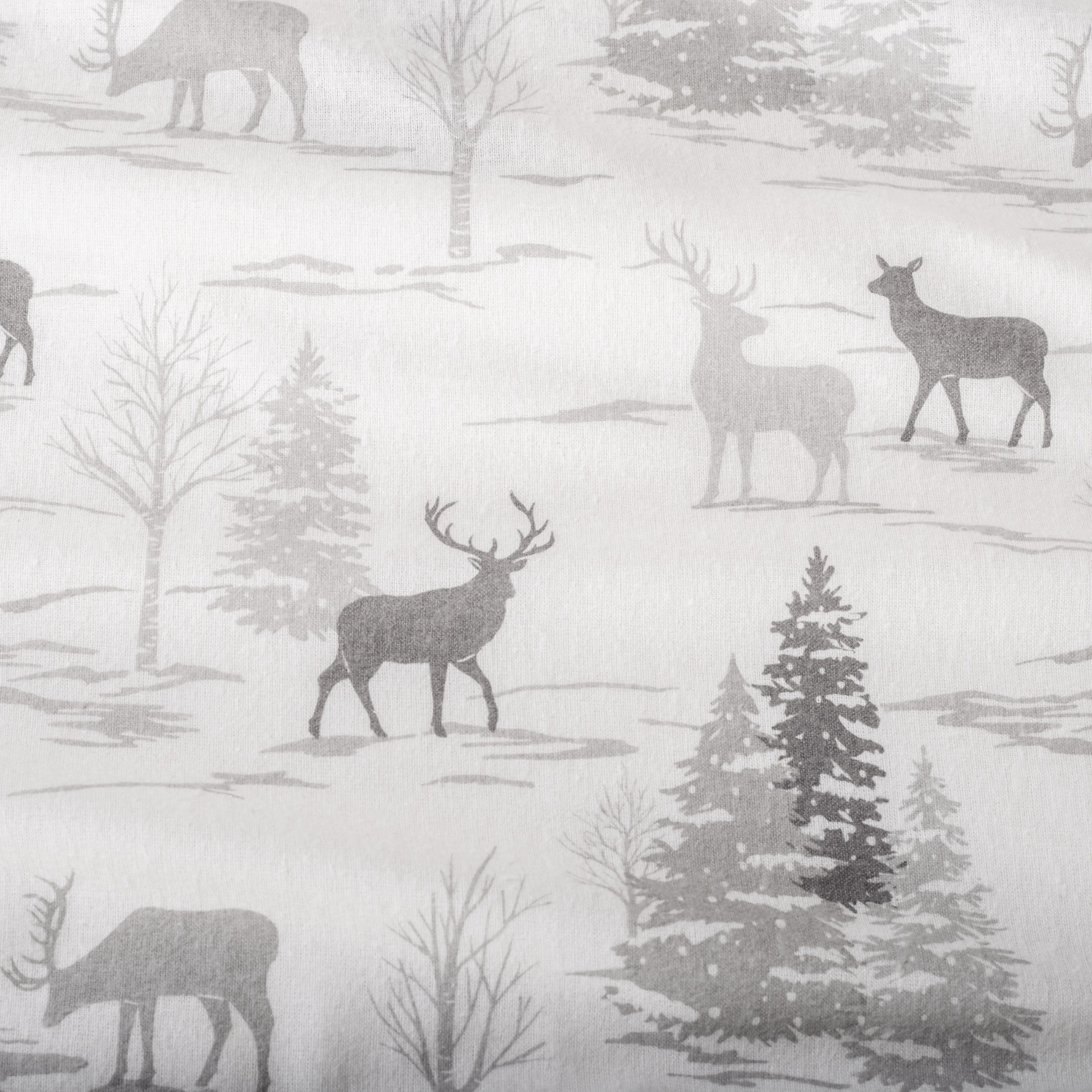 Print Cotton Flannel Sheet Set