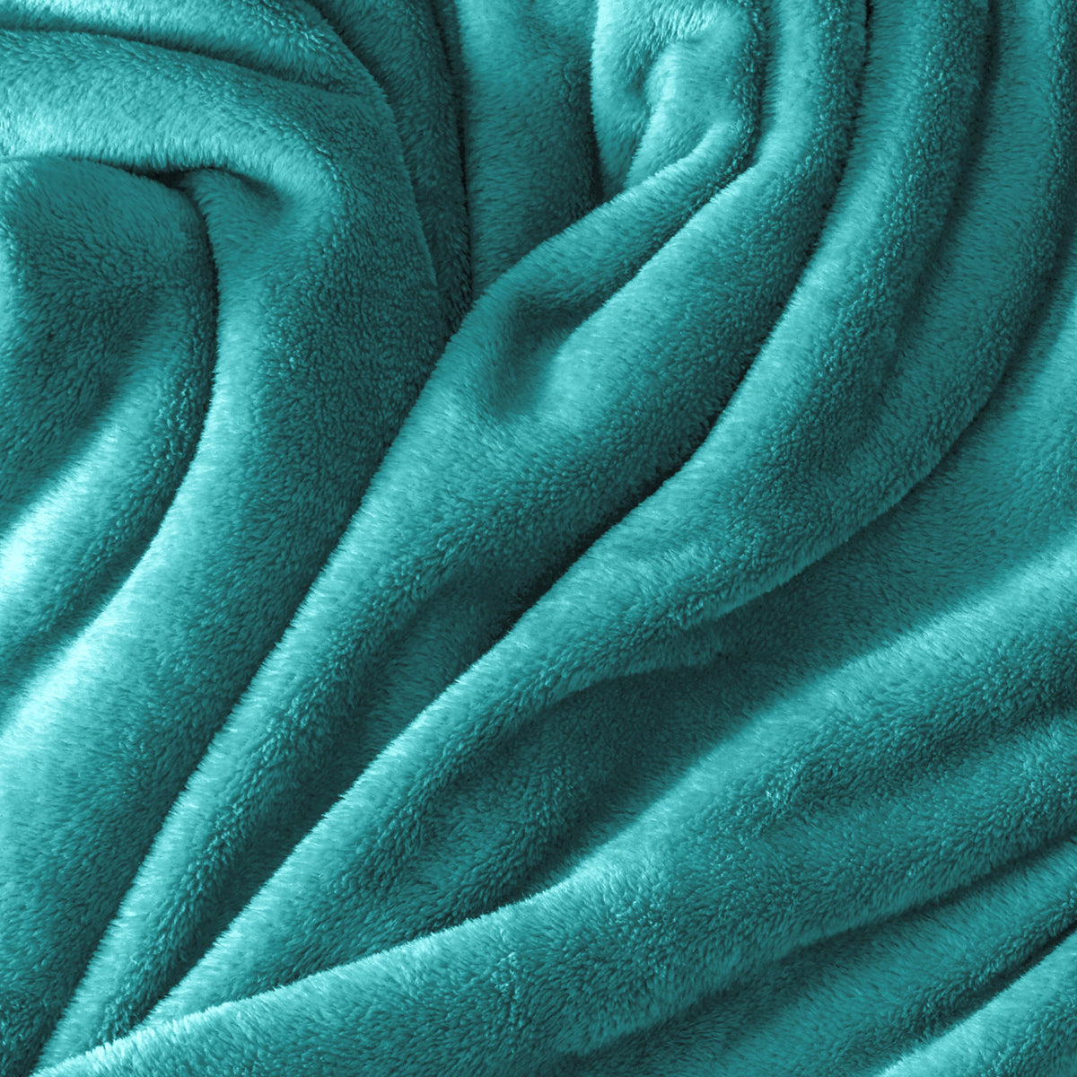 Close up of the soft textured microplush blanket