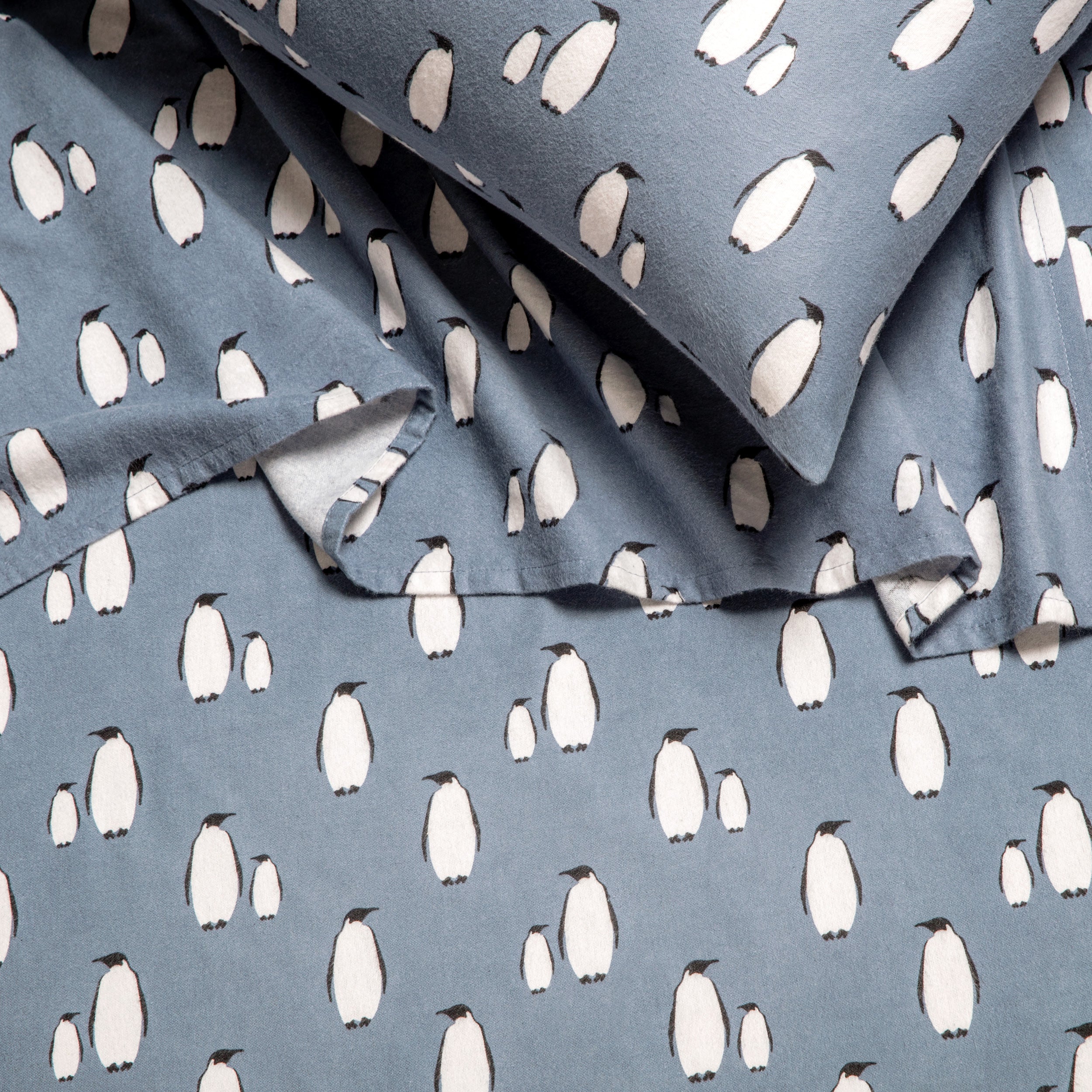 Print Cotton Flannel Sheet Set