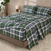 Print Flannel Sheet Set