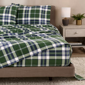 Print Flannel Sheet Set