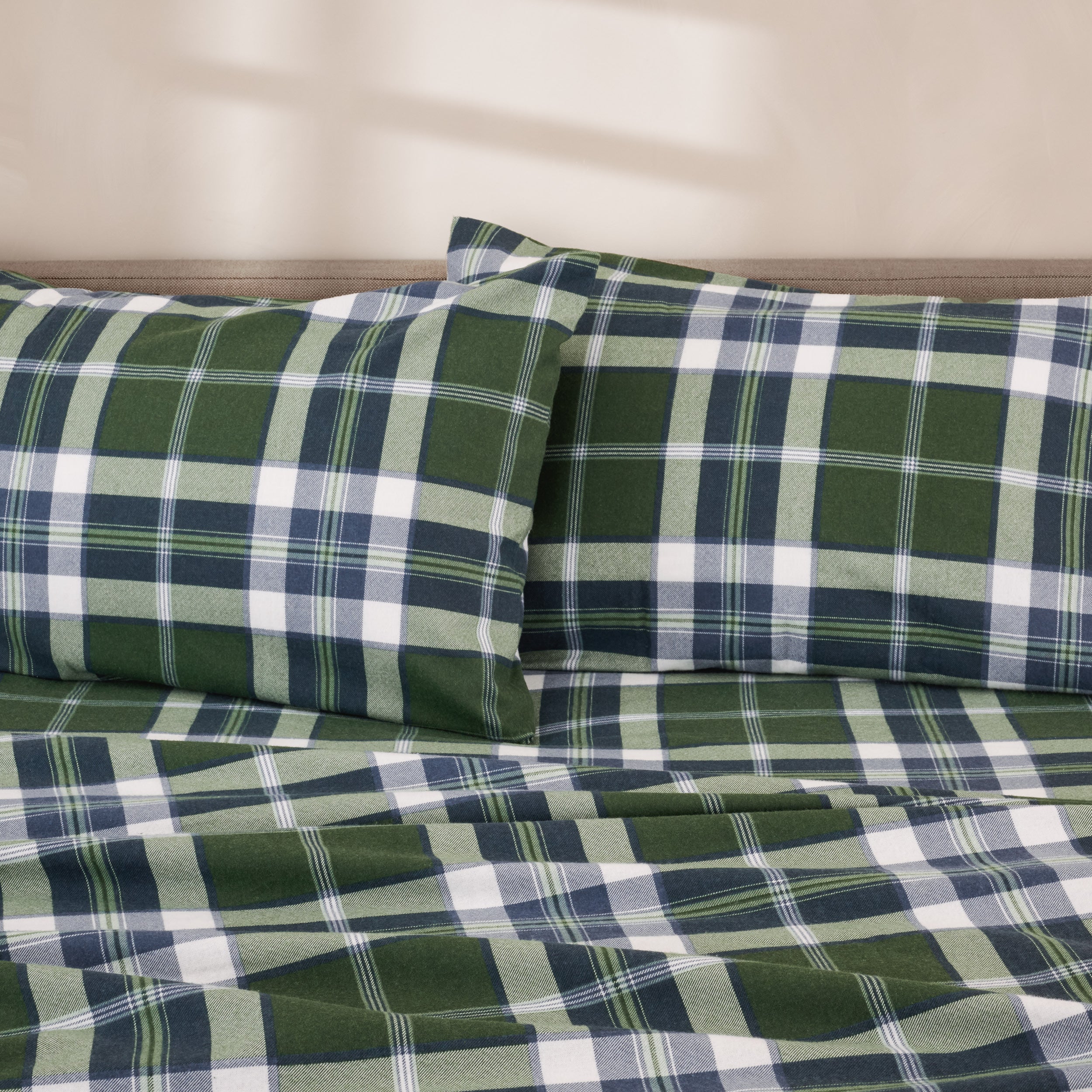 Print Flannel Sheet Set