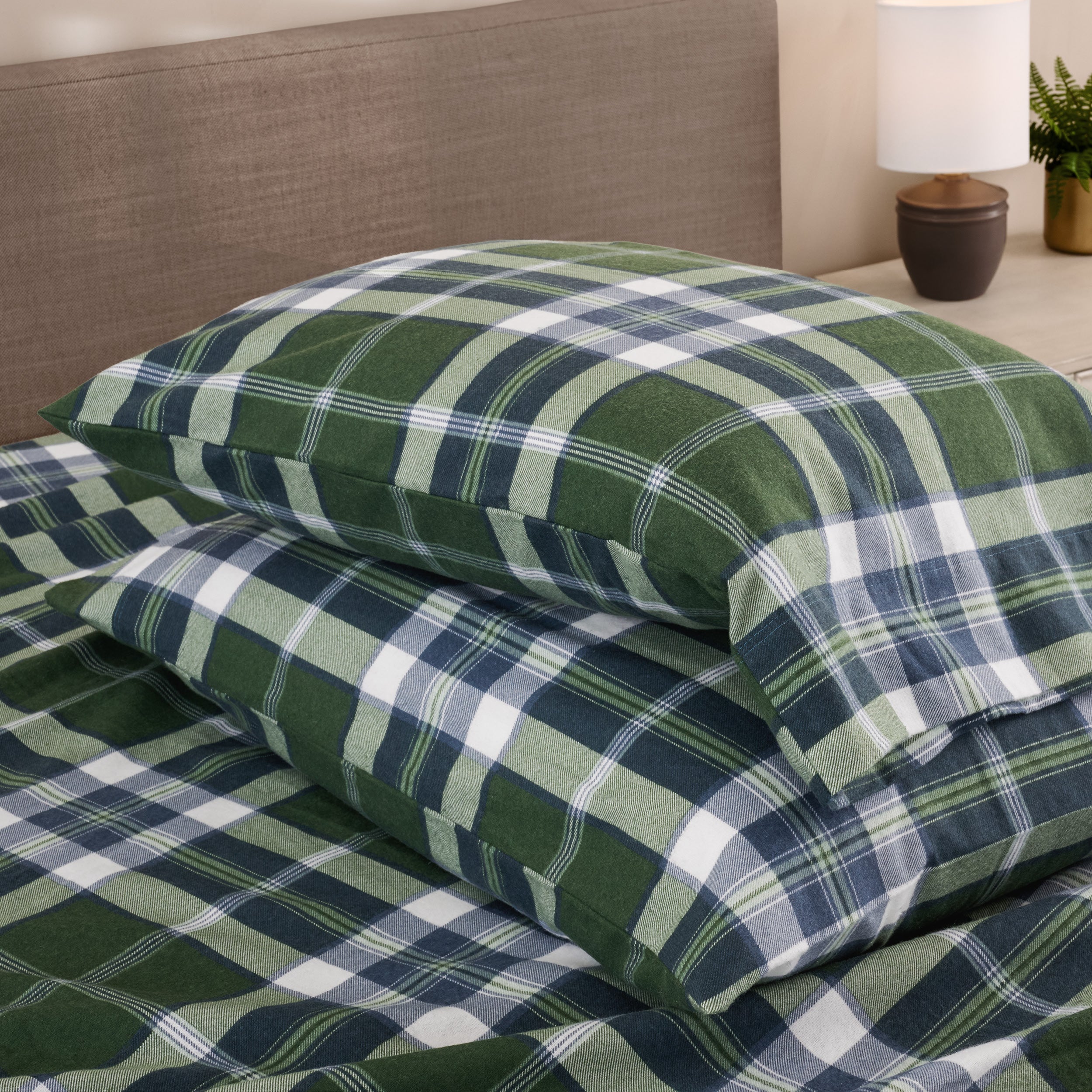 Print Flannel Sheet Set