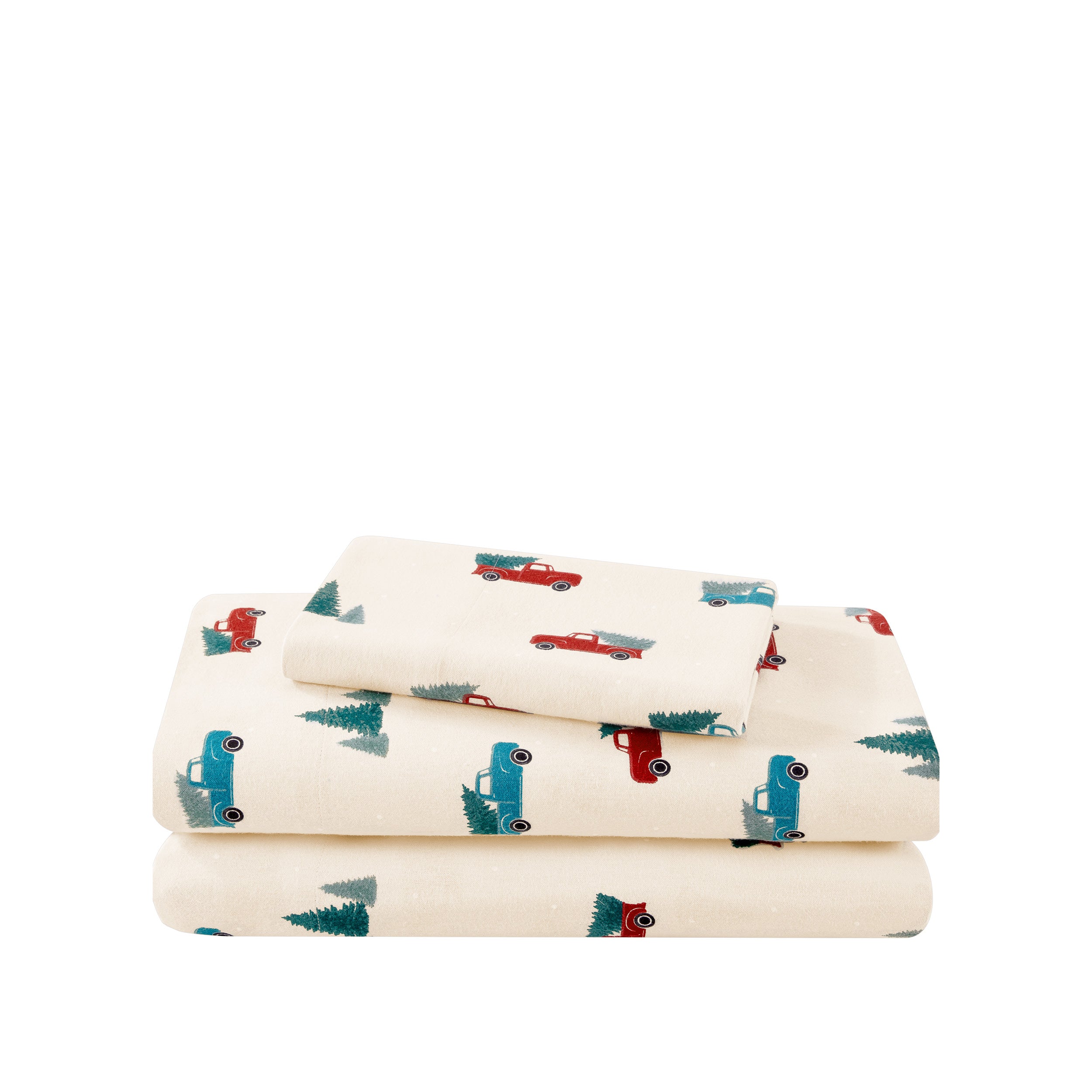 Cotton Flannel Sheet Set - Prints