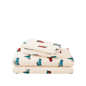 Cotton Flannel Sheet Set - Prints
