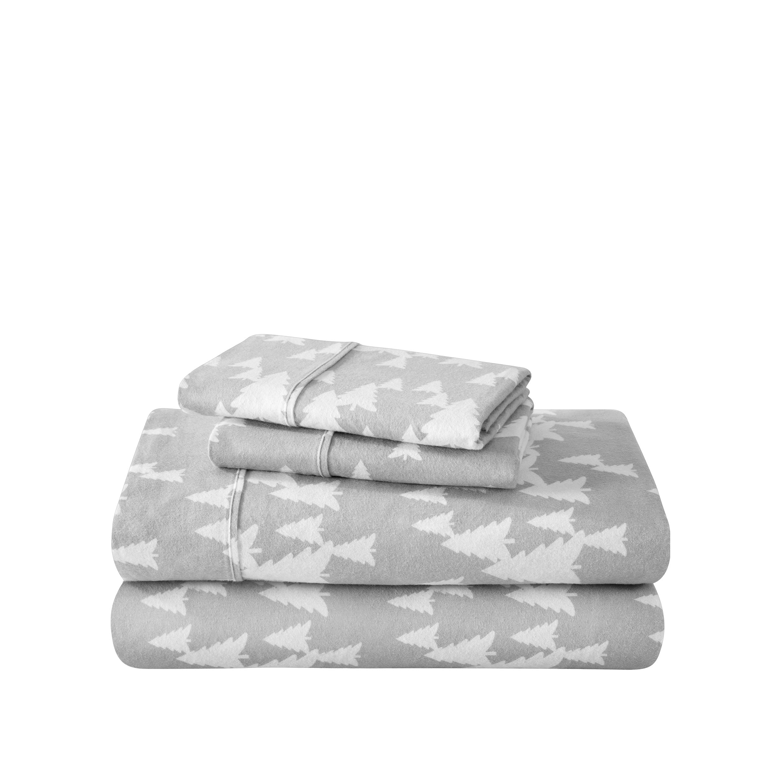 Cotton Flannel Sheet Set - Prints