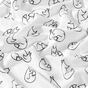 Feelin foxy duvet cover fabric