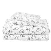 Cotton Flannel Sheet Set - Queen