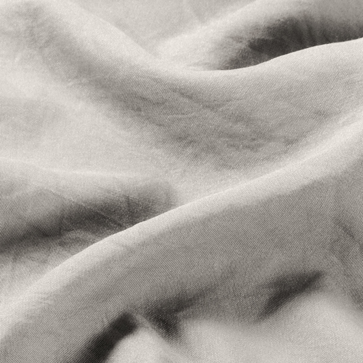 Close-up of the washed sheet set fabric