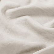 Close-up of washed fabric with visible texture
