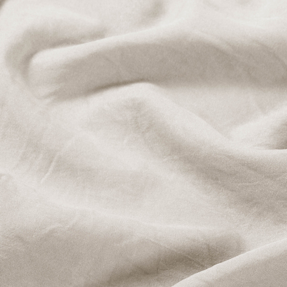 Close-up of washed fabric with visible texture