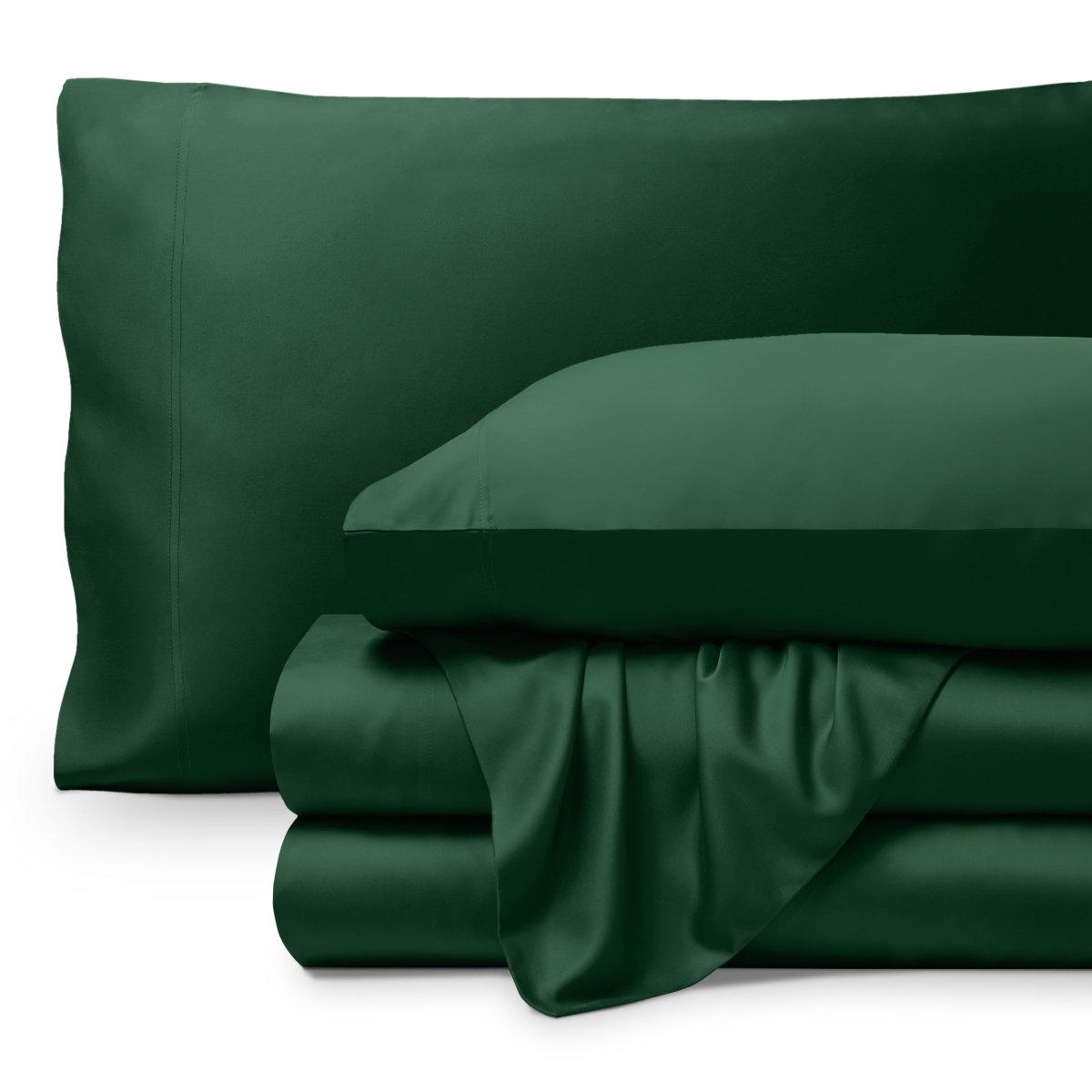 Bamboo Sheets folded and stacked neatly