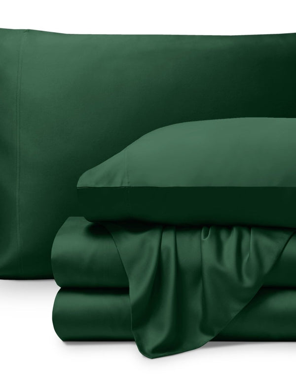 Bamboo Sheets folded and stacked neatly