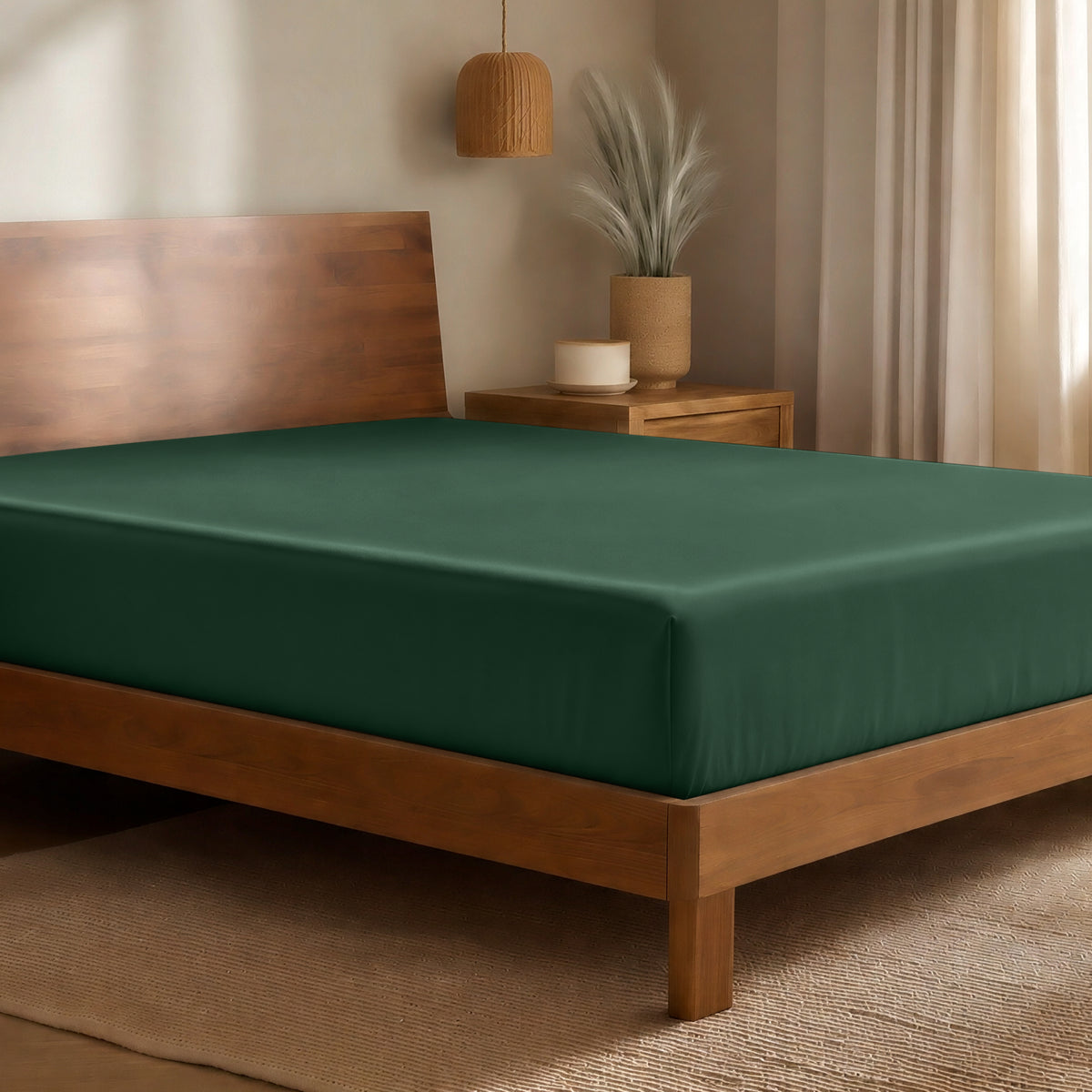 Rayon From Bamboo Fitted Sheet - Bare Home