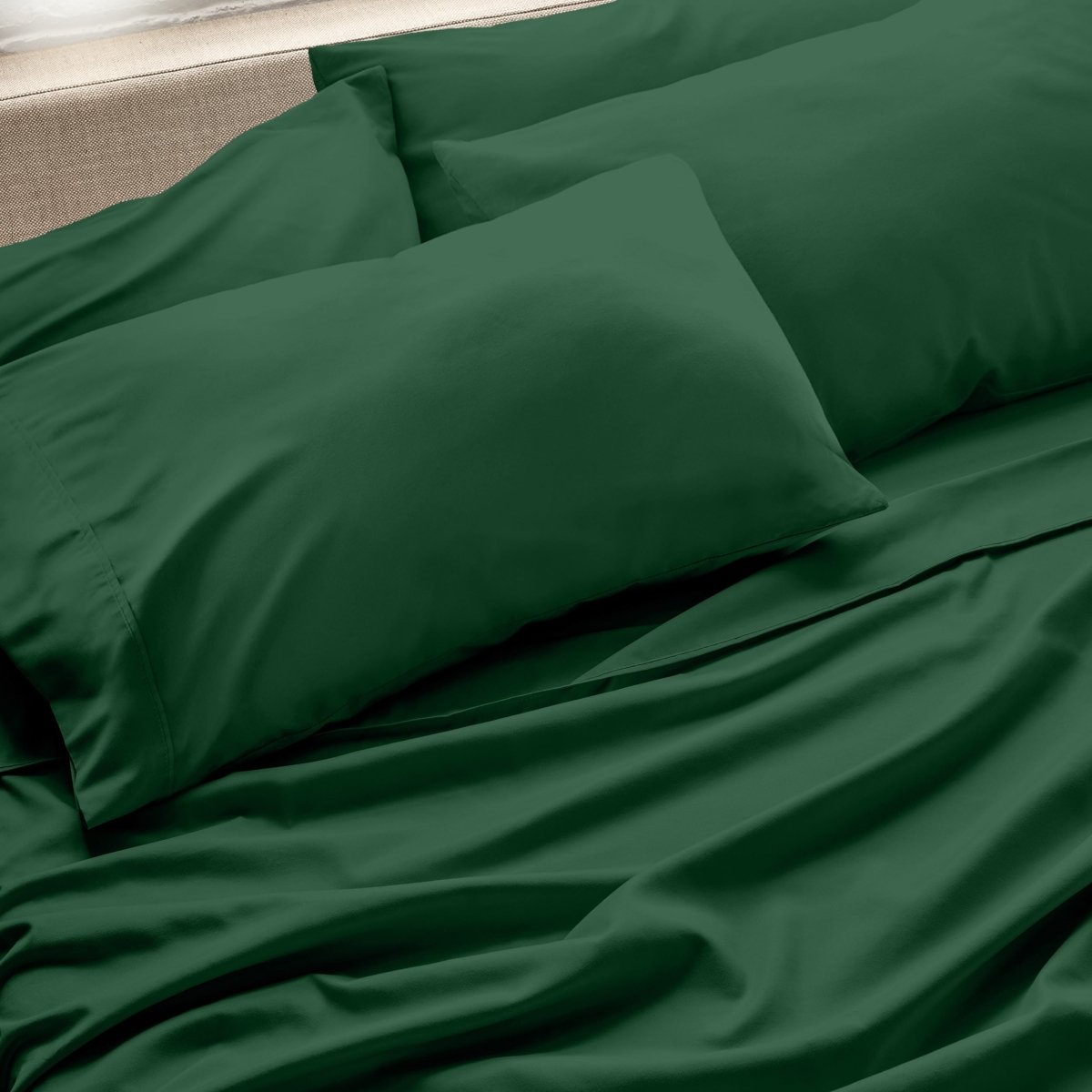 Ultra Soft Open End Pillowcase - 4 Pack - Bare Home - Pillowcases
