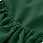 Close-up of a fitted sheet