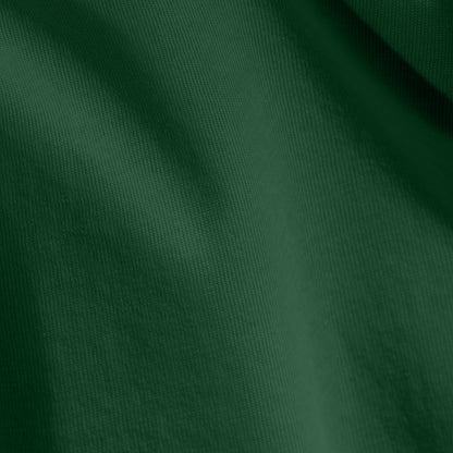 Close-up of organic cotton jersey fabric with subtle texture