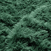 Close-up of a shaggy duvet cover