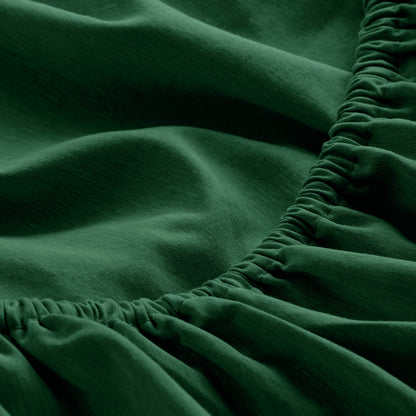 Close-up of fitted sheet