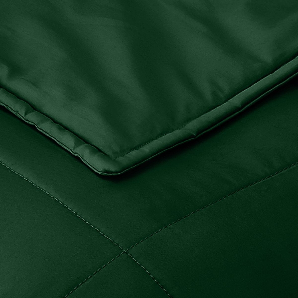 Close-up of a cotton weighted blanket