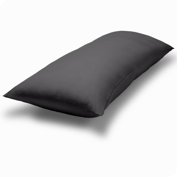 A microfiber body pillowcase on a pillow