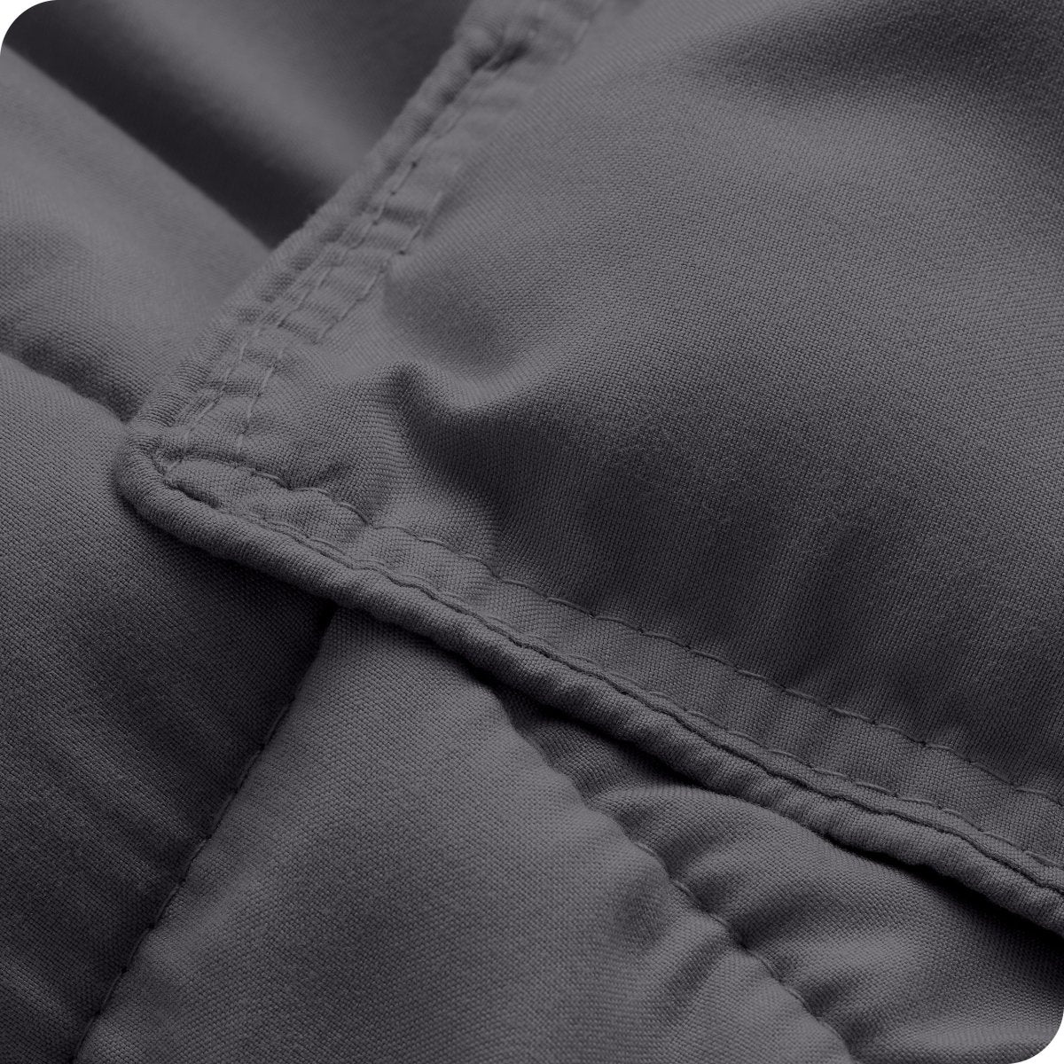 Down Alternative Box Stitch Comforter Set