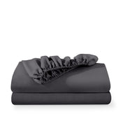 2 ultra soft fitted sheets folded and stacked