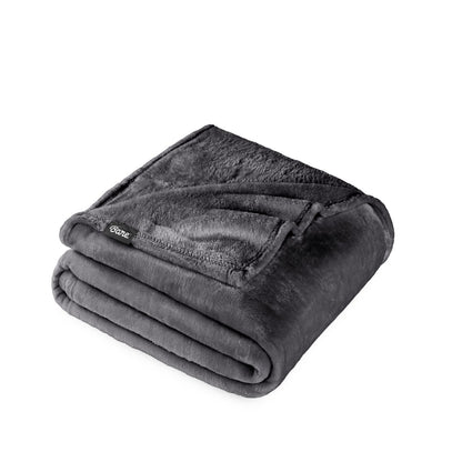 Microplush blanket folded neatly