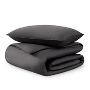 Tencel duvet cover set on a white background