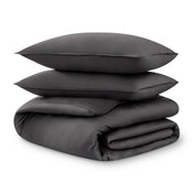 Tencel duvet cover set on a white background