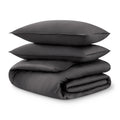 Tencel duvet cover set on a white background