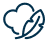 Cloud icon representing soft, breathable material