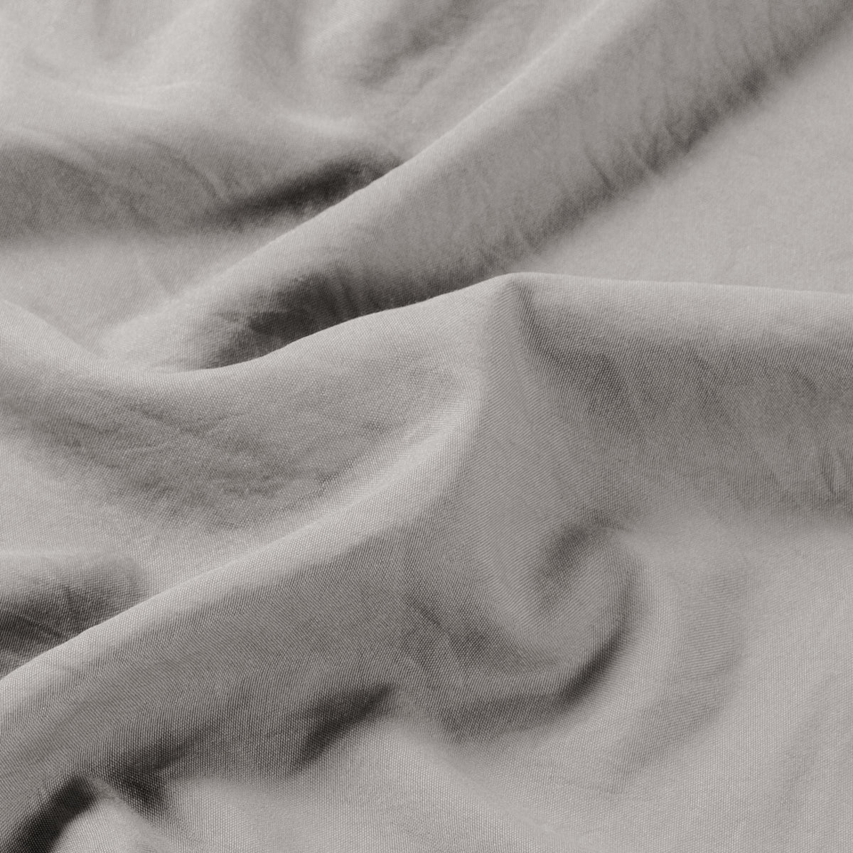 Close-up of washed fabric with folds