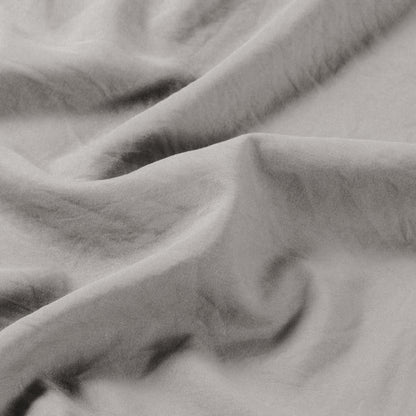 Close-up of washed fabric with folds