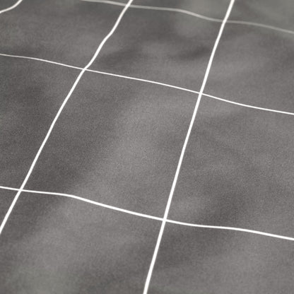 Microfiber printed fabric close-up