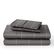 Grid sheet set folded and stacked
