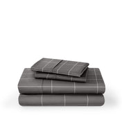 Grid sheet set folded and stacked