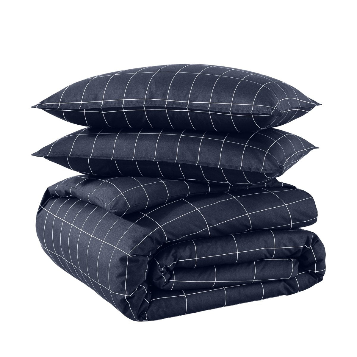 Microfiber Duvet Cover & Sham Set - Oversized Queen