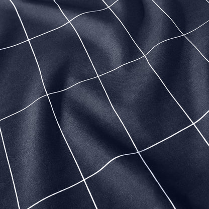 Microfiber printed fabric close-up