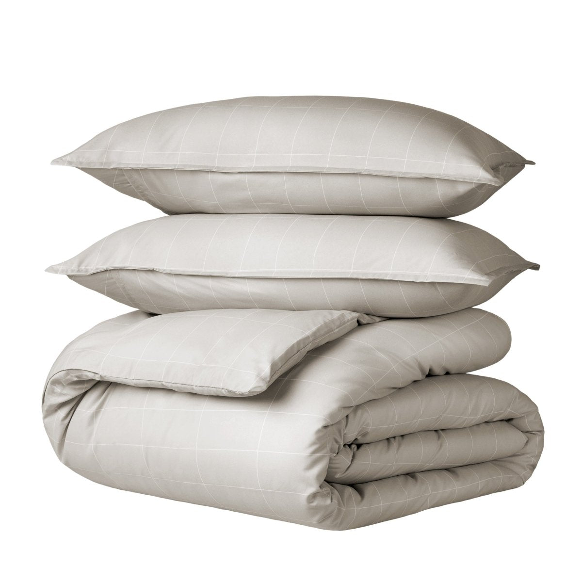 Microfiber Duvet Cover & Sham Set - Oversized Queen