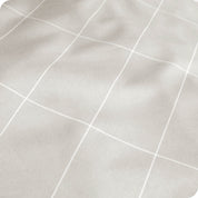 Close up of the microfiber pillowcase fabric