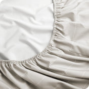 Close up of a printed fitted sheet