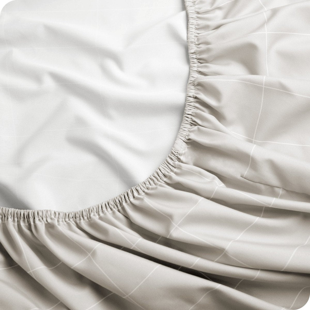 Print Microfiber Hydro-Brushed Sheet Set - Twin