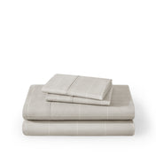 Grid sheet set folded and stacked
