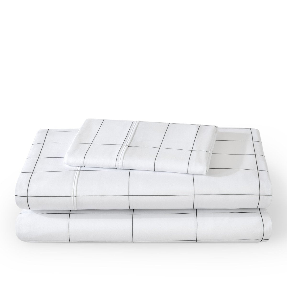 Print Microfiber Hydro-Brushed Sheet Set - Twin