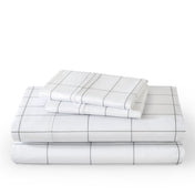 Grid sheet set folded and stacked