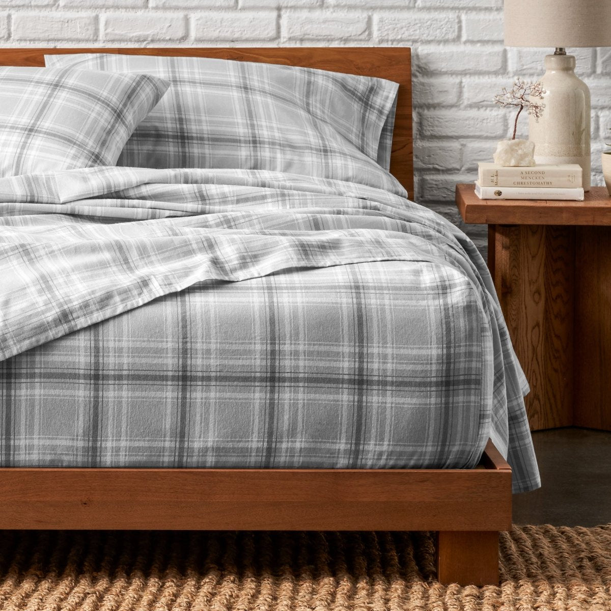 Print Flannel Sheet Set